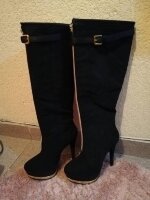 Botas altas negras Andrea de segunda mano - GoTrendier