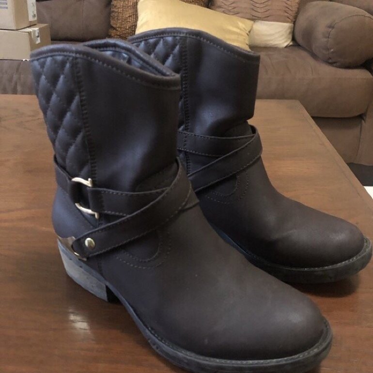 Botines vaqueros estilo roper de Andrea de segunda mano - GoTrendier