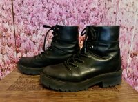 Botas militares Mango 5 mex de segunda mano - GoTrendier
