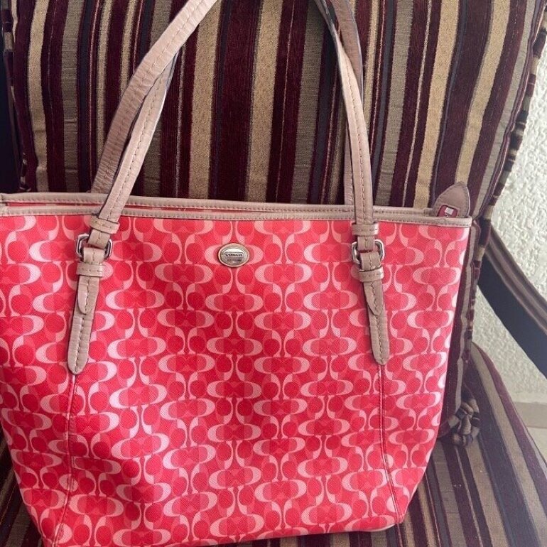 Bolsa coach roja de segunda mano - GoTrendier