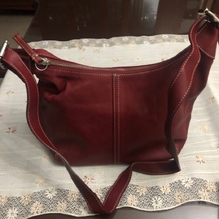 Bolsa cruzada de piel Coach de segunda mano - GoTrendier