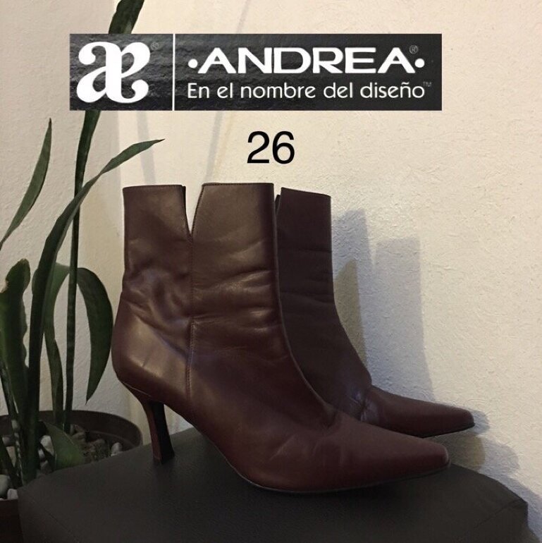 Botas color vino. ANDREA. de segunda mano - GoTrendier