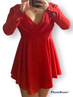 Vestido rojo shasa de segunda mano - GoTrendier