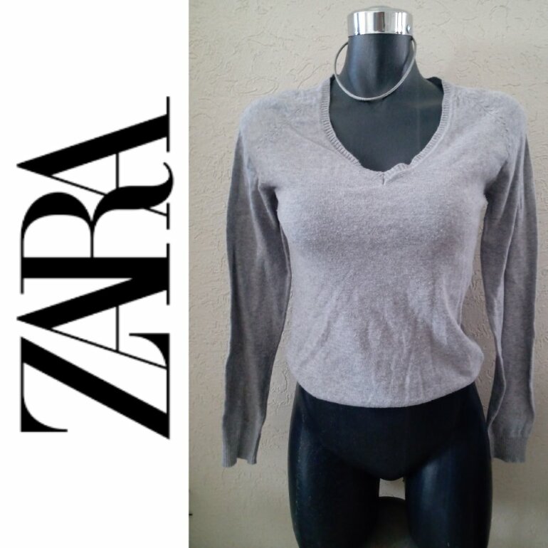Sueter corto Zara de segunda mano - GoTrendier