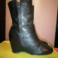 Botas de tacón puente piel genuina de Naturalizer de segunda mano -  GoTrendier