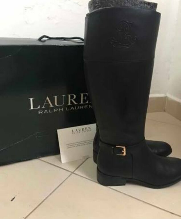 Polo Ralph Lauren - Botas de nieve rojas y negras | Childrensalon Outlet