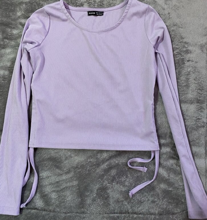 SHEIN Blusa lila con abertura en espalda | Linio México - SH194FA19LXV2LMX