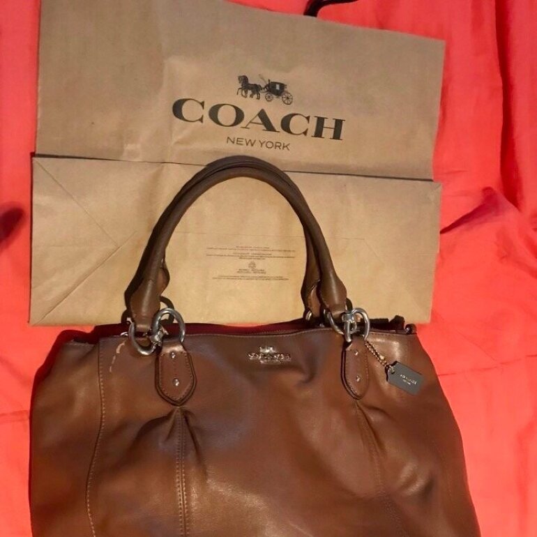 Bolsa COACH Color camel de segunda mano - GoTrendier