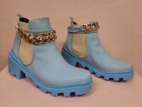Botines azul cielo de FashNice de segunda mano - GoTrendier