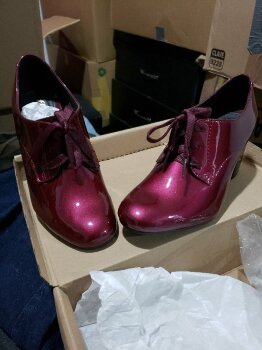 Botines de charol Flexi de segunda mano - GoTrendier