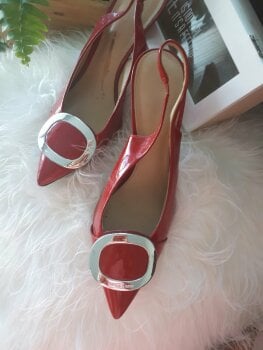 Zapatillas cerradas Michael Kors roja de mujer - GoTrendier