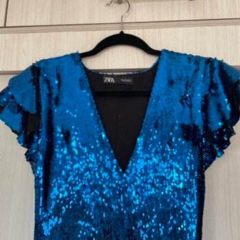 Top 19 vestido azul de lentejuelas zara hay nhất 2022