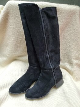 Botas negras talla 23cm de Merona de segunda mano - GoTrendier