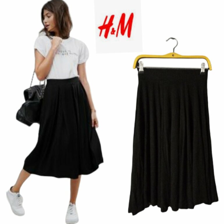 Falda Negra H\u0026M Talla XS | Tunic Store