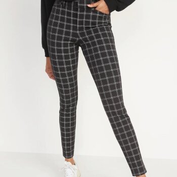 Pantalones de cuadros Old Navy de mujer - GoTrendier