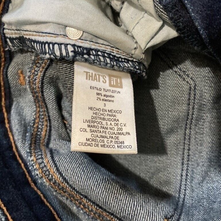 That's It Liverpool Pantalones Mezclilla Hombre Jeans That's