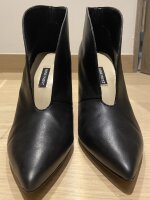 Botines negros Nine West 4.5 de segunda mano - GoTrendier