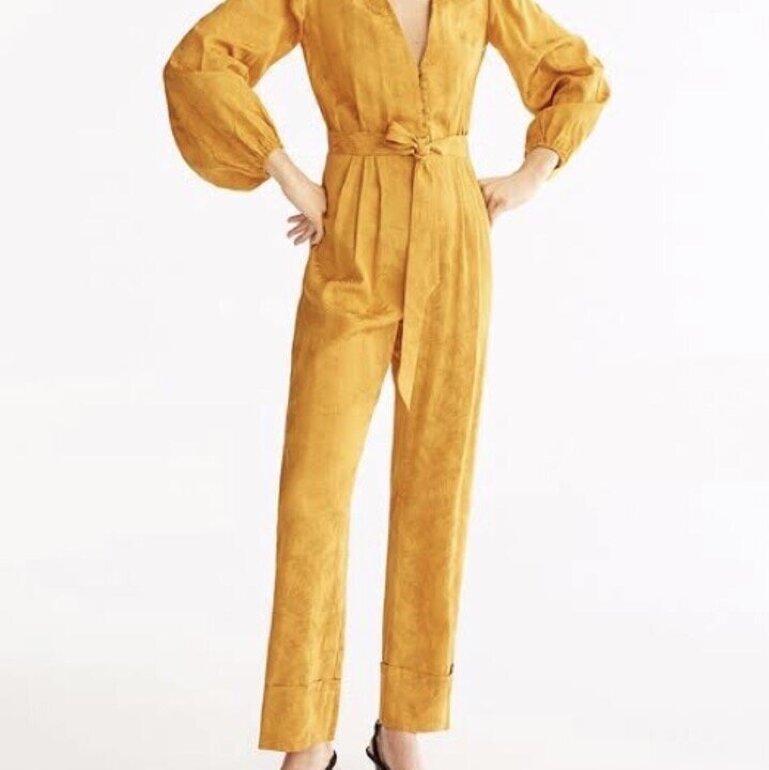 Mono mostaza Uterqüe de segunda mano - GoTrendier