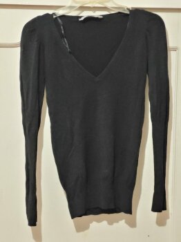 Suéter Negro Pull\u0026amp;Bear de Pull \u0026amp; Bear de segunda mano - GoTrendier