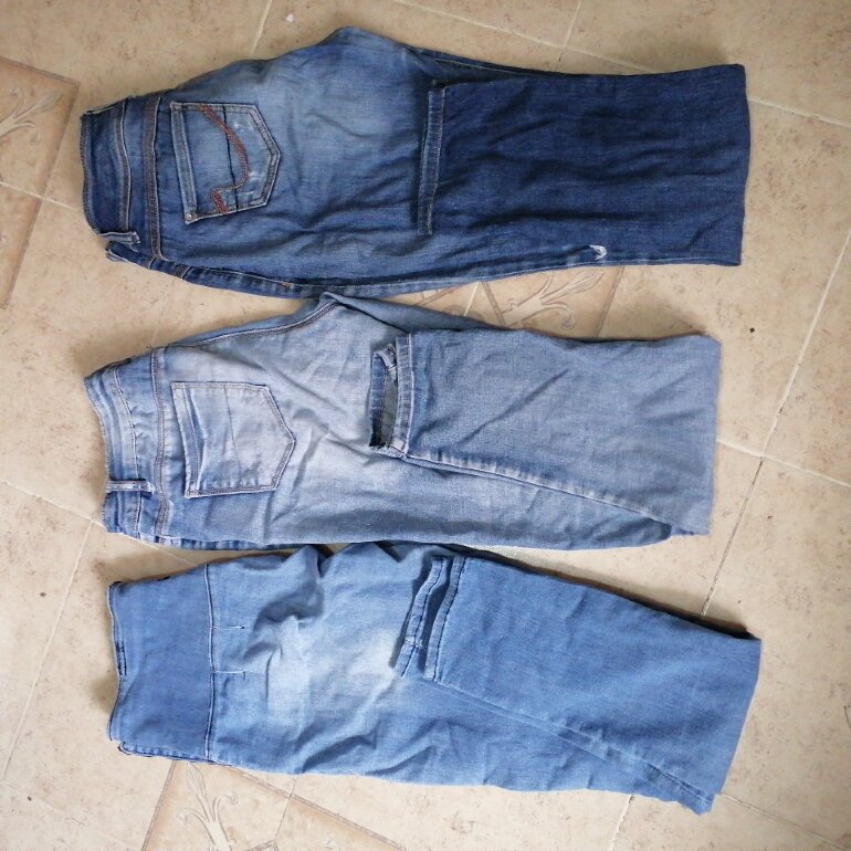 Pantalones mezclilla 3x1 de Seven Eleven de segunda mano - GoTrendier
