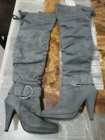 Botas gris Andrea de segunda mano - GoTrendier