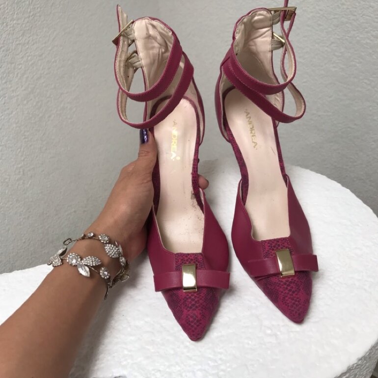 Zapatillas Rosa Andrea de segunda mano - GoTrendier