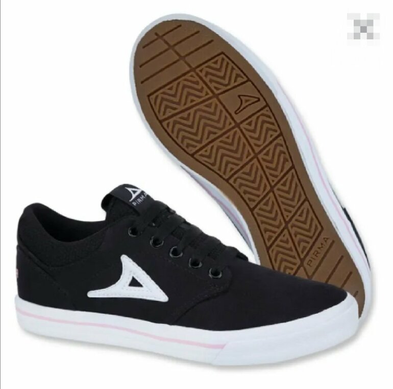 TENIS PIRMA COLOR NEGRO CON BLANCO 🖤 de segunda mano - GoTrendier
