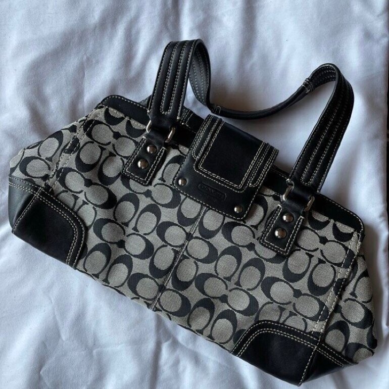 Bolsa coach tela de segunda mano - GoTrendier