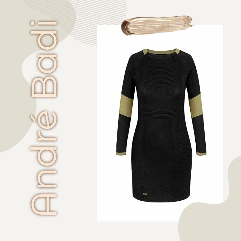 Vestido negro André Badi de segunda mano - GoTrendier