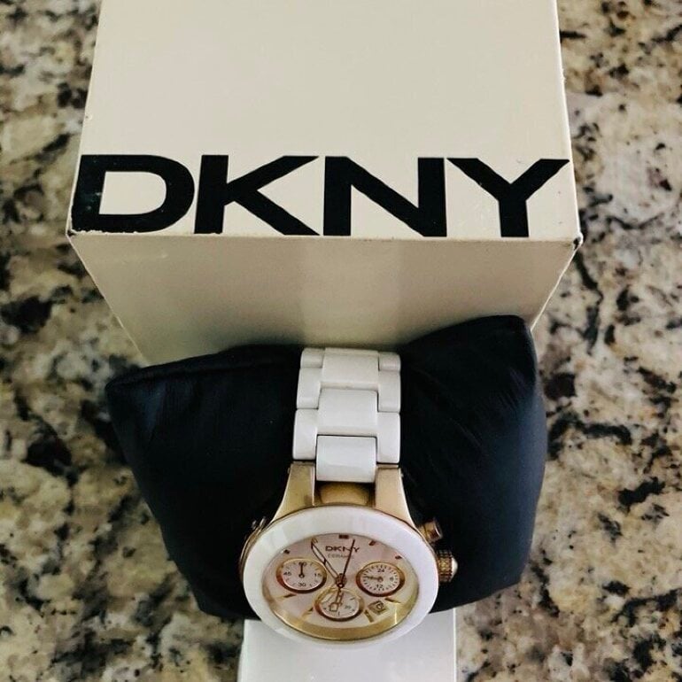 Cerámica Reloj Dkny Mujer Blanco Watch Reloj Dkny Ceramic Blanco
