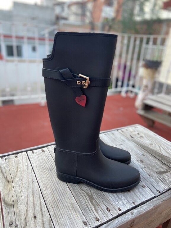 Botas largas de lluvia de Loly In The Sky de segunda mano - GoTrendier