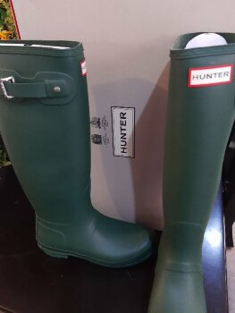 Combinando botas Hunter con vestido - Botas Hunter | Botas de agua