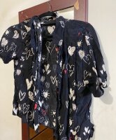 Camisa Corazones Zara de segunda mano - GoTrendier