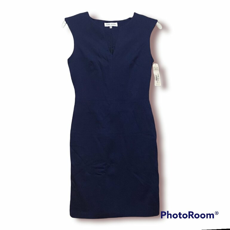 Vestido azul marino formal ajustado de Area Code de segunda mano -  GoTrendier