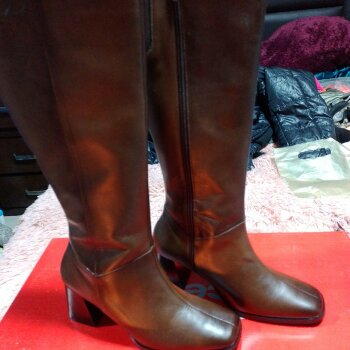 Botas color cafe de Vicenza de segunda mano - GoTrendier
