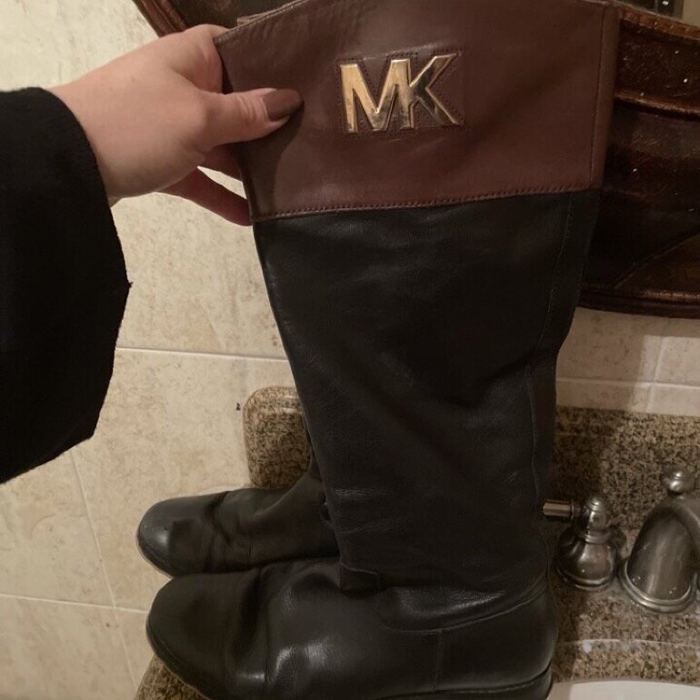 Botas michael kors originales de piel de segunda mano - GoTrendier