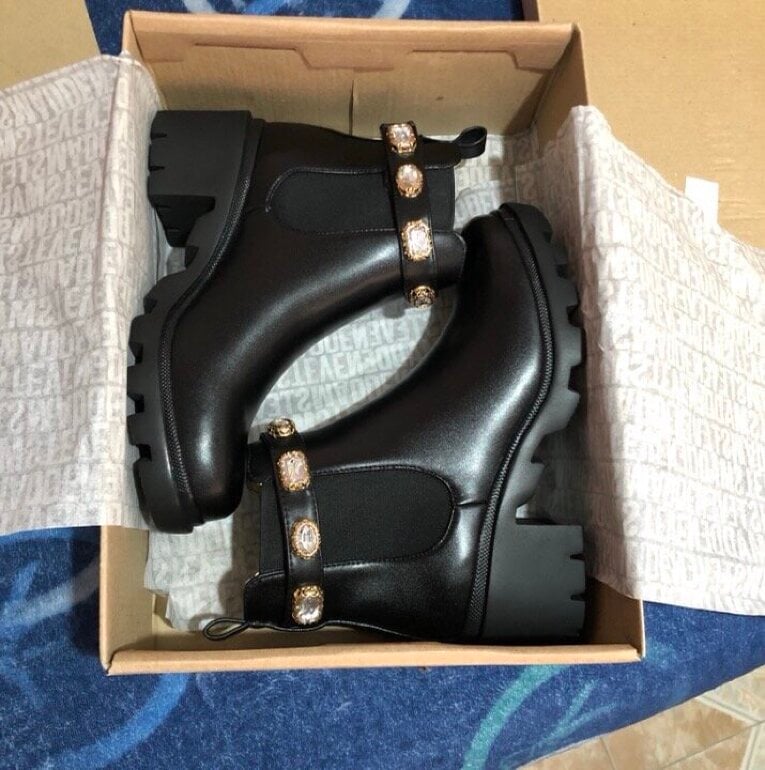 Botines amulet black 🖤 STEVE MADDEN de segunda mano - GoTrendier