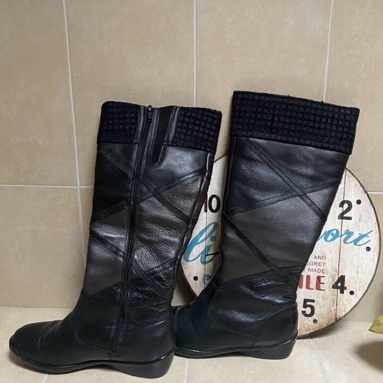Botas negras 👢👢 de Onena de segunda mano - GoTrendier