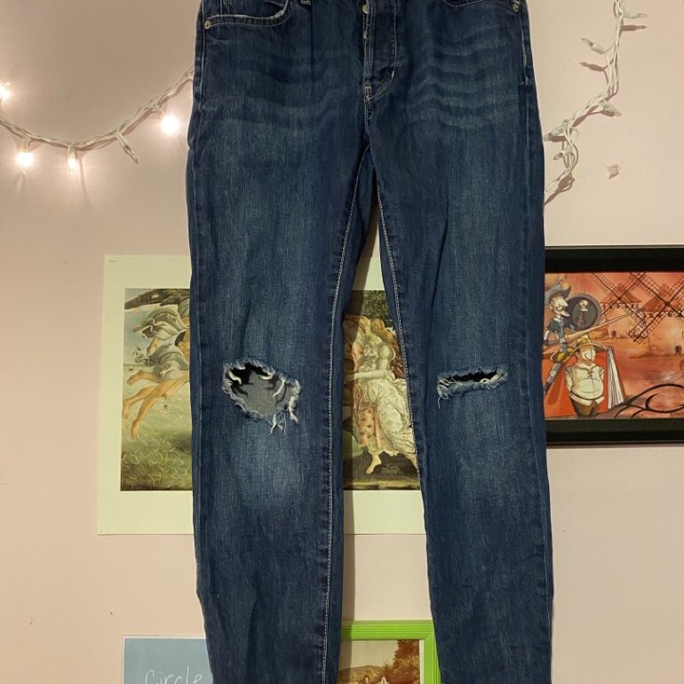 Pantalón estilo boyfriend de Bershka de segunda mano - GoTrendier