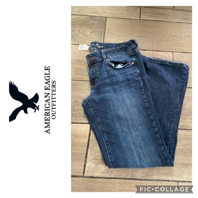 Jeans azul American Eagle talla 12 de American Eagle Outfitters de segunda  mano - GoTrendier