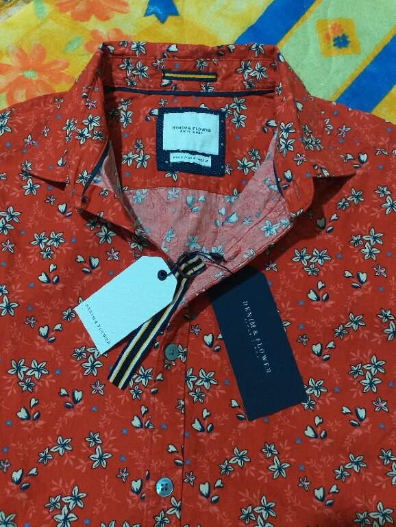 denim y flower camisas precio