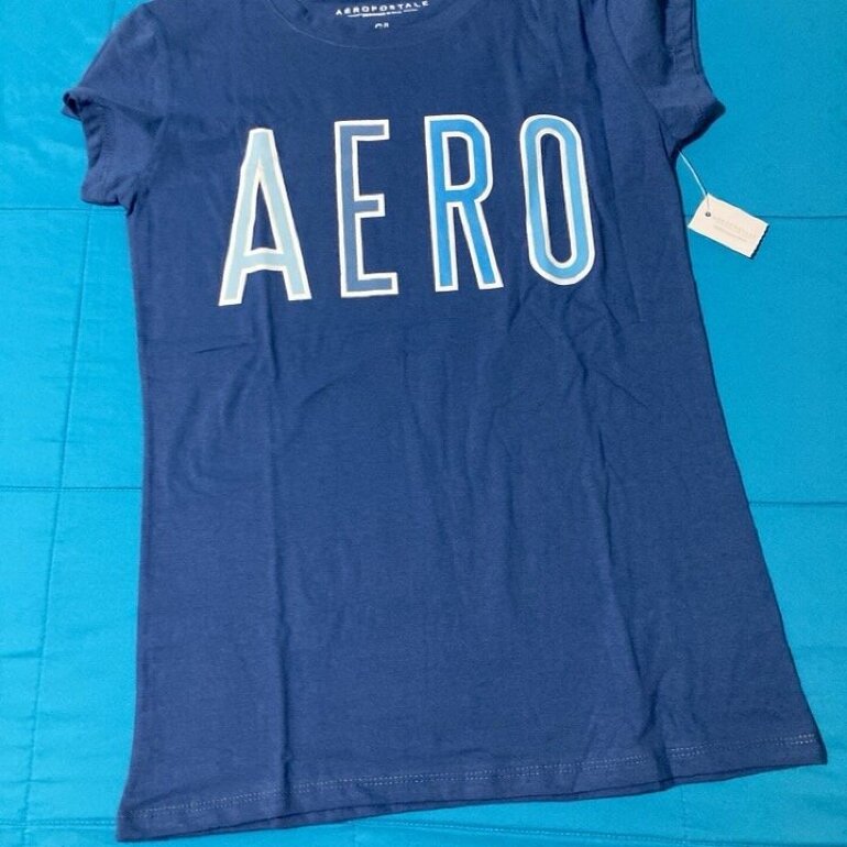 Playera aeropostale nueva color azul de Aéropostale de segunda mano -  GoTrendier
