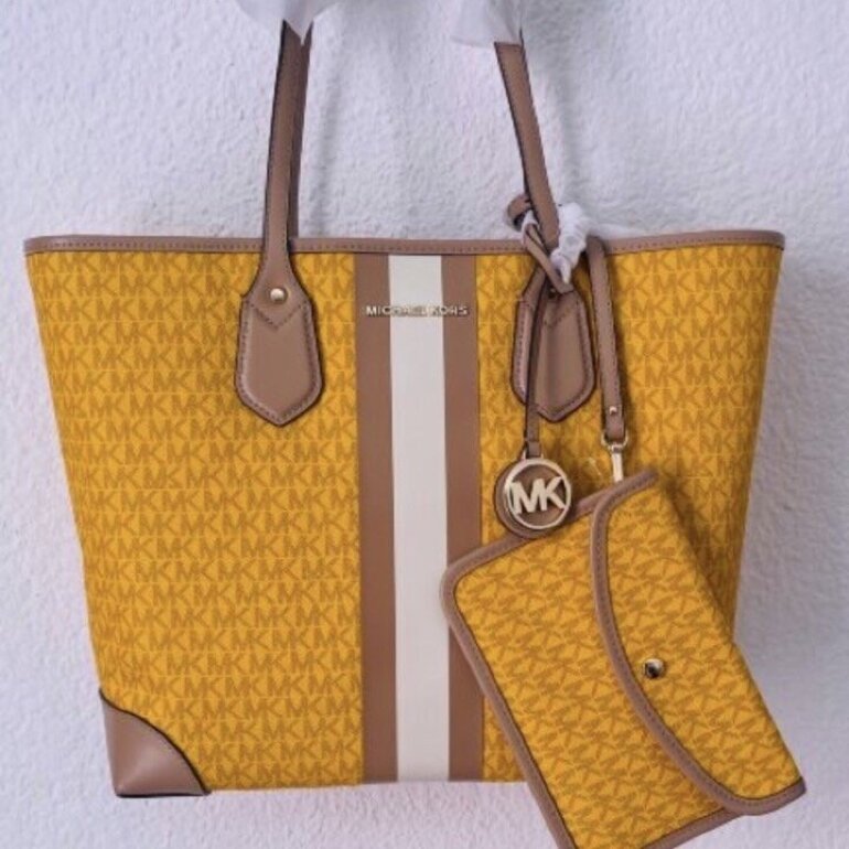 Bolso amarillo a Michael Kors grande de segunda mano - GoTrendier