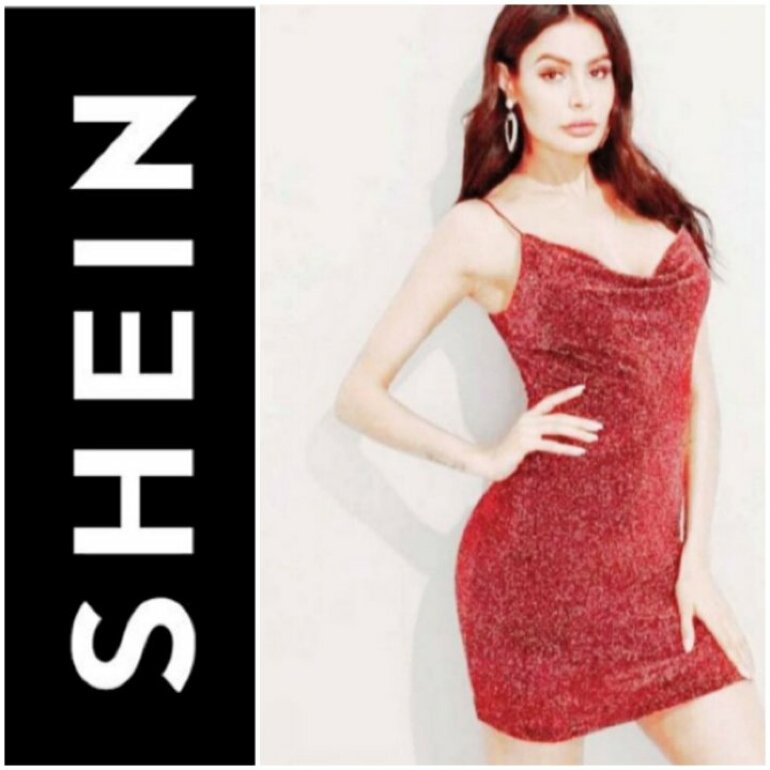 SHEIN VESTIDO ROJO DE TIRANTES de segunda mano - GoTrendier