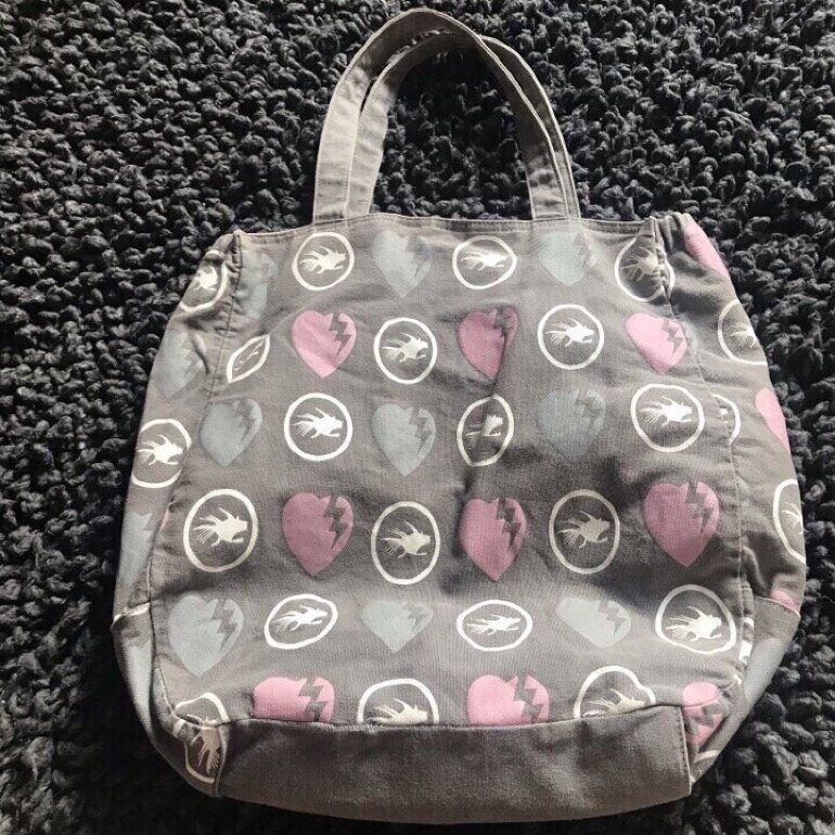 Bolsa de Shopping bag amplia lona de Etam de segunda mano - GoTrendier