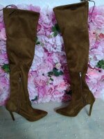 Botas largas lycra de Otras marcas de segunda mano - GoTrendier