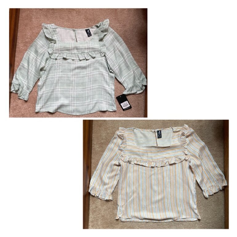 Blusa Flores Azul | Cuidado con el Perro