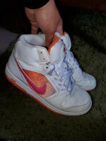 Tenis Nike retro de bota 24 cm de segunda mano - GoTrendier