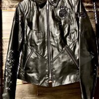 Chamarra piel pedrería Harley-Davidson de segunda mano - GoTrendier