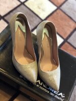 Zapatos Plata Andrea de segunda mano - GoTrendier